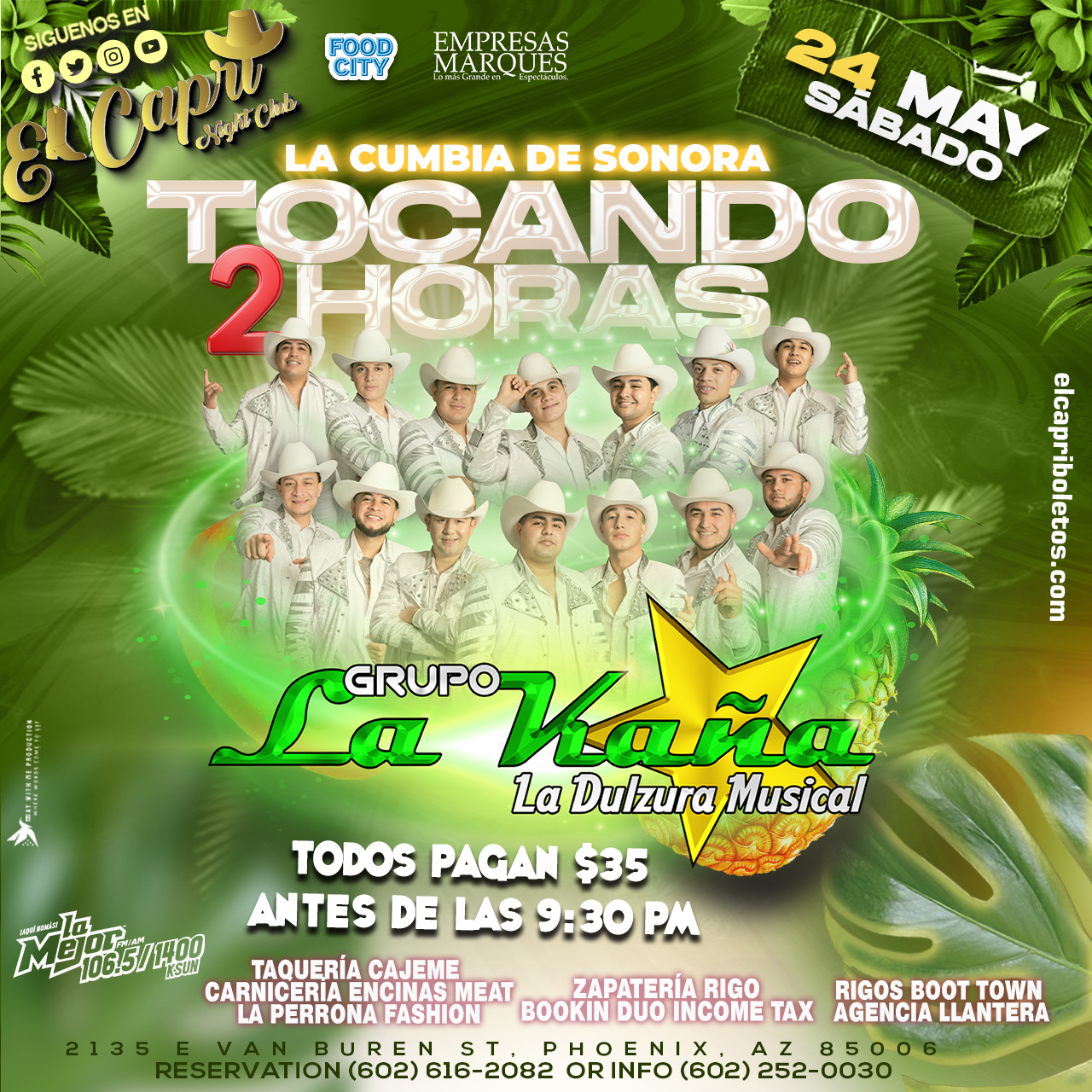 sabado 24 mayo el capri sabado 24 mayo el capri