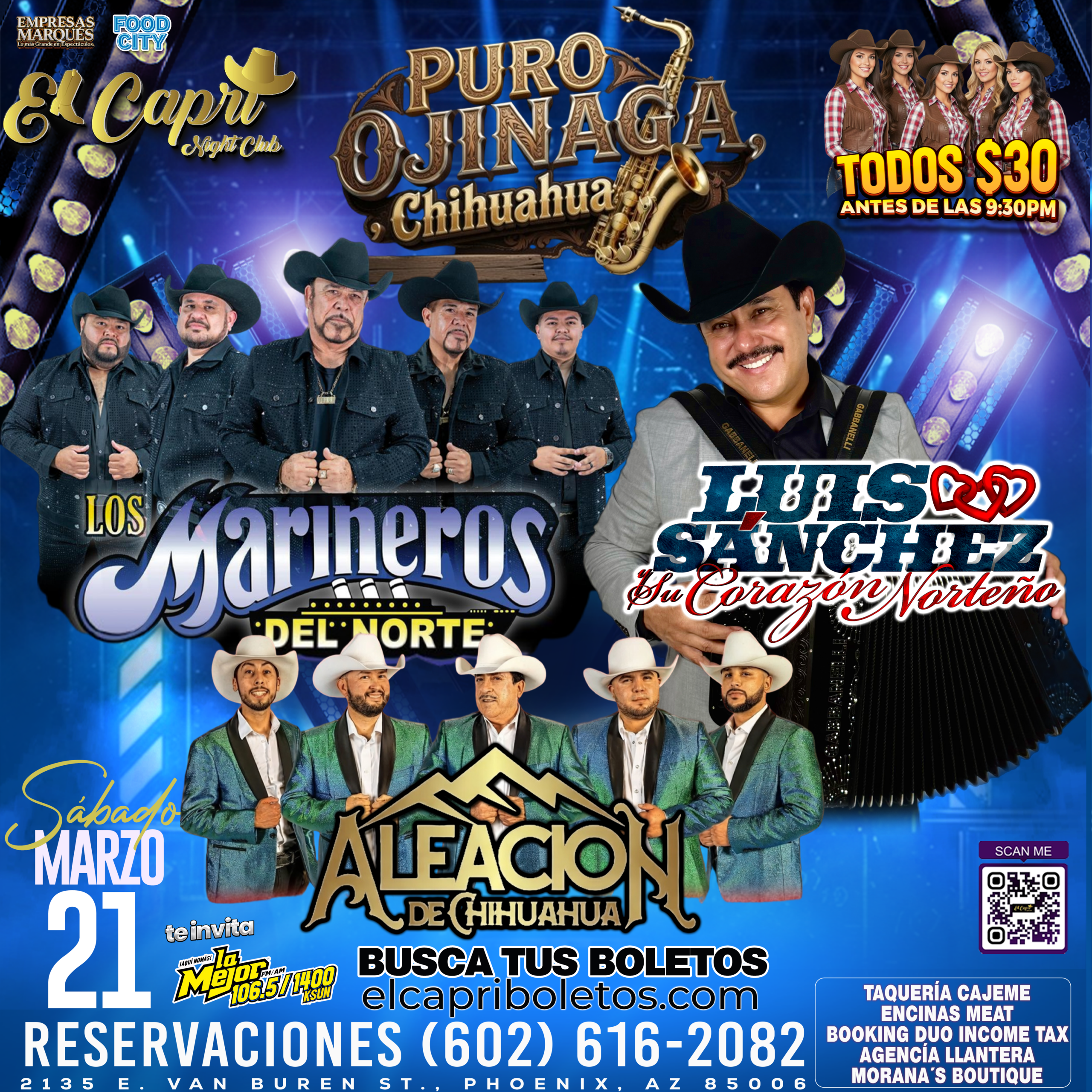 sabado 21 marzo el capri