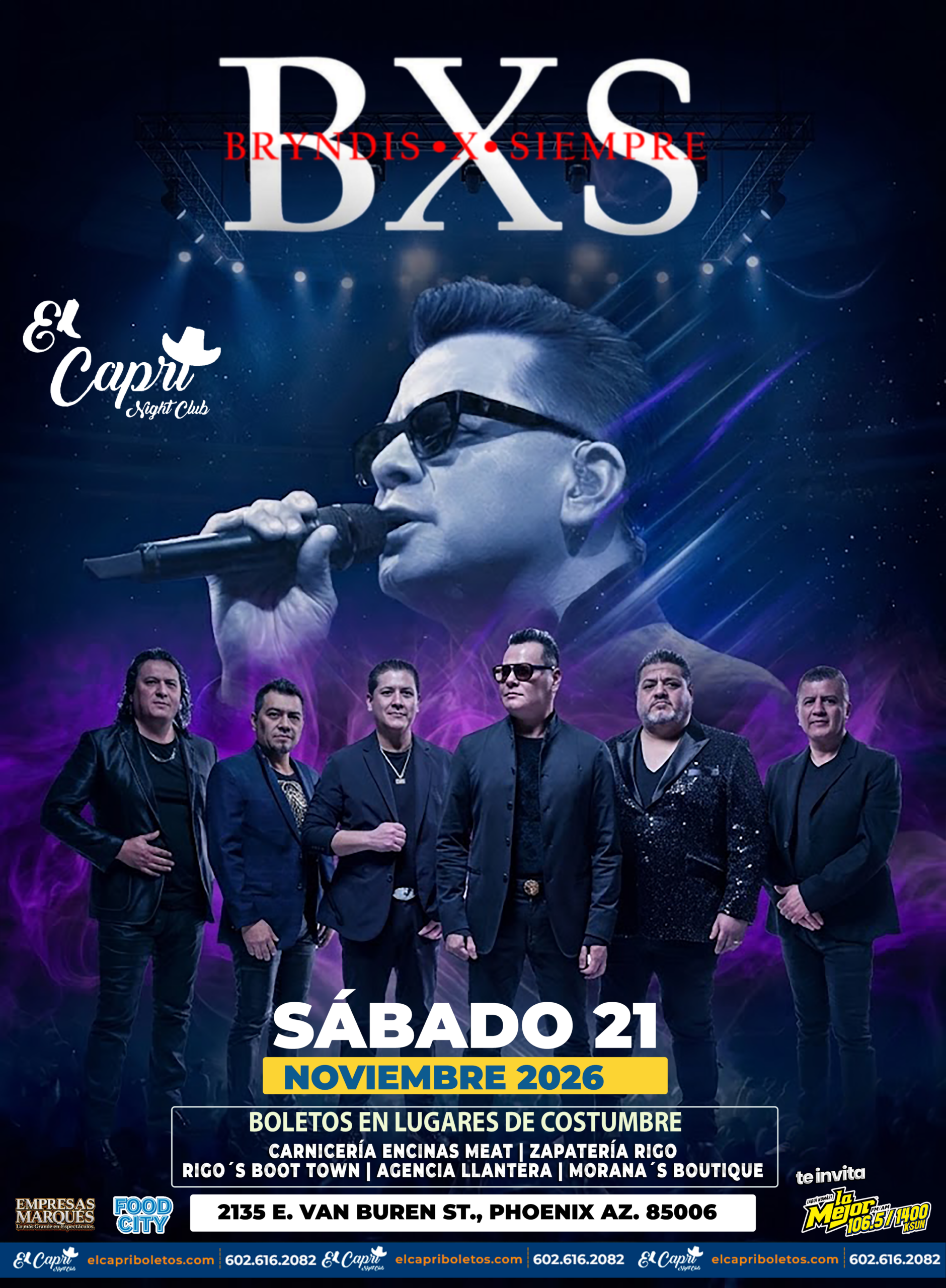 sabado 21 noviembre el capri