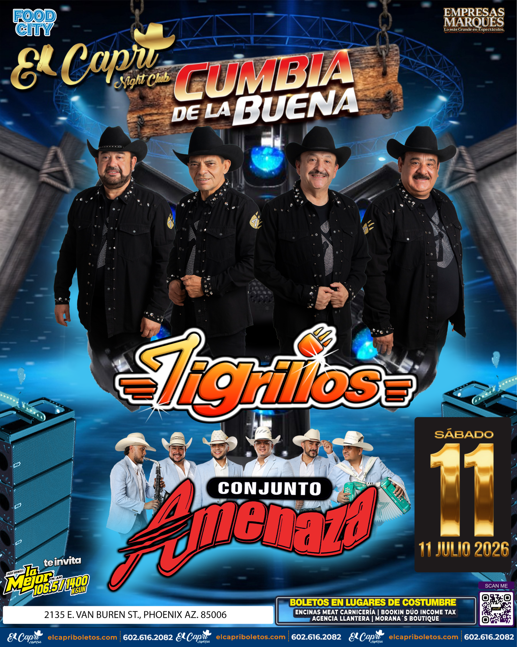 sabado 11 julio el capri