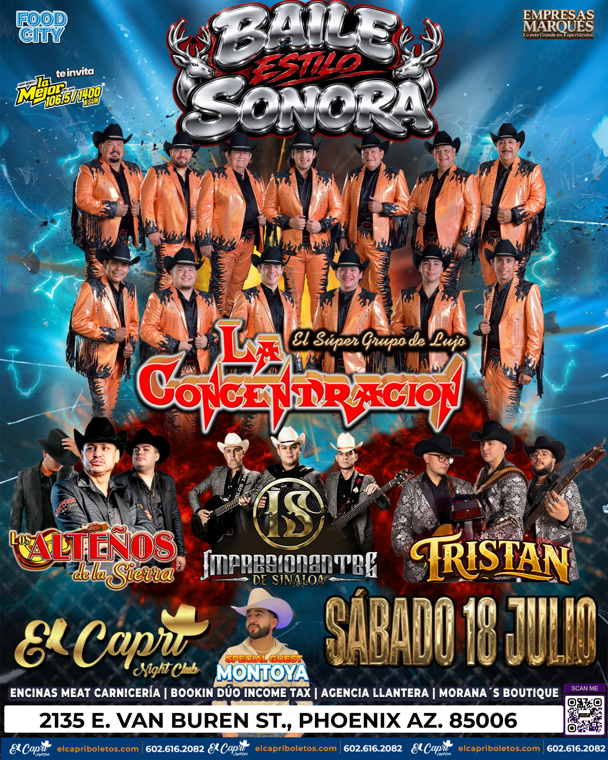 sabado 18 julio el capri