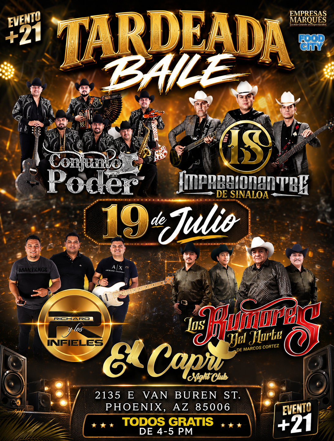 domingo 19 julio el capri