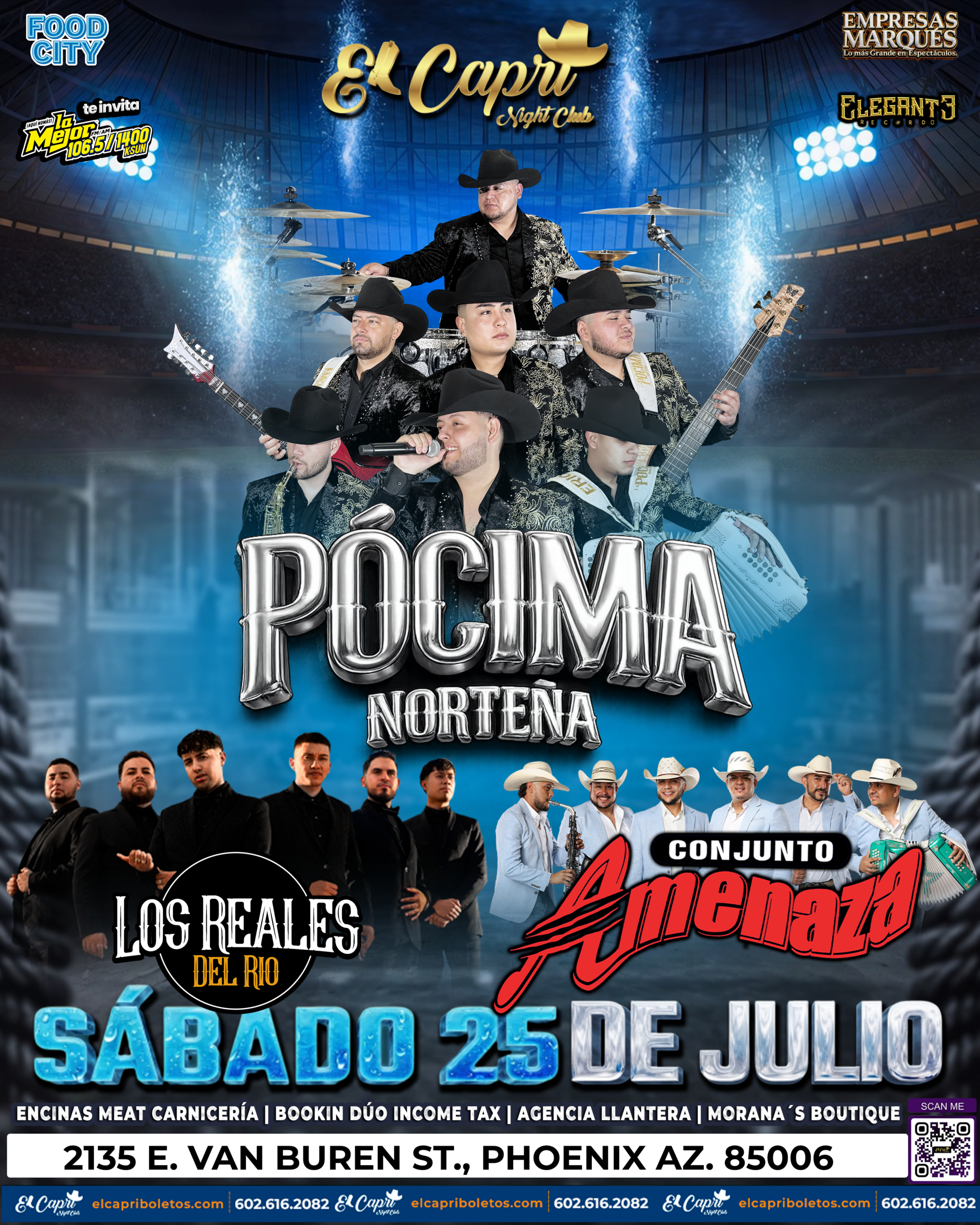 sabado 25 julio el capri
