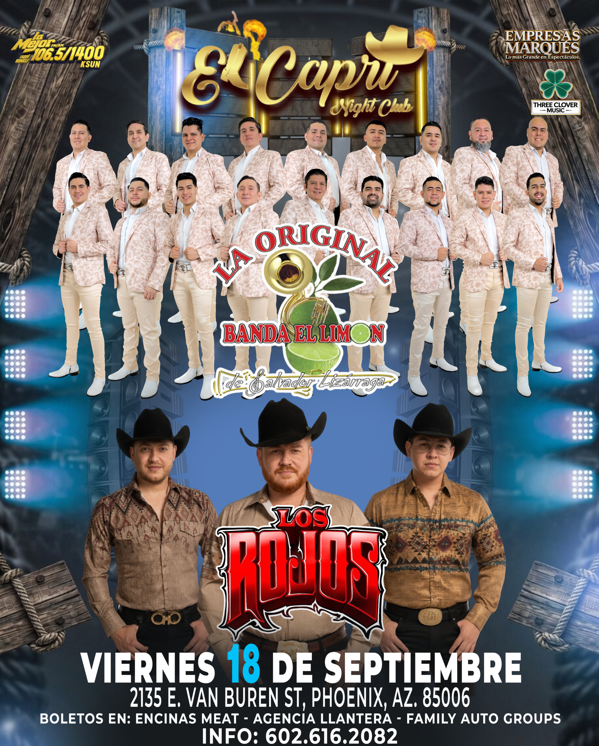 viernes 18 septiembre el capri